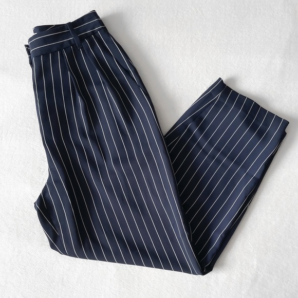 BABATON Pleated Navy Pant - Picture 1 of 15